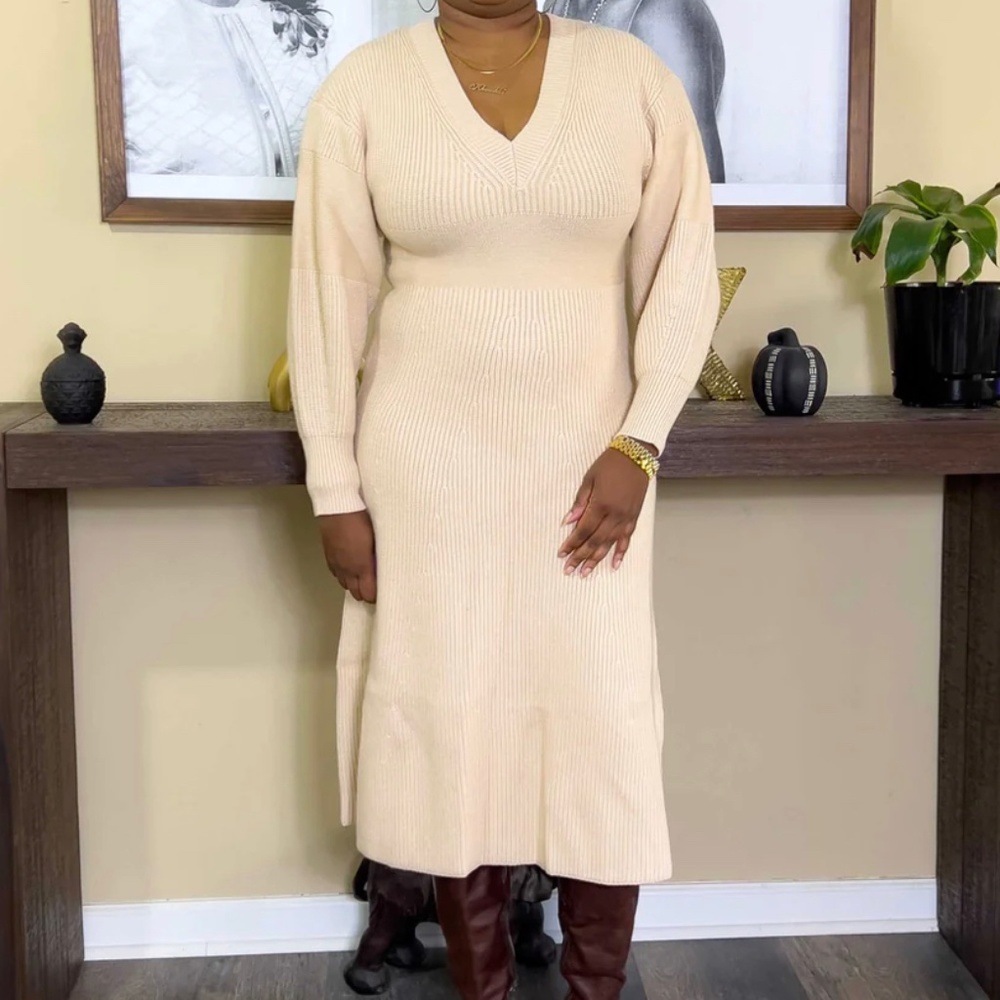 Arina' Midi Sweater Dress